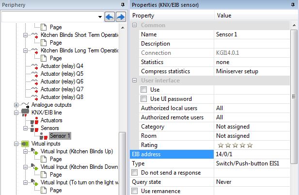 Example Screenshot Of Loxone Config Eib Function Blocks Sensor Properties