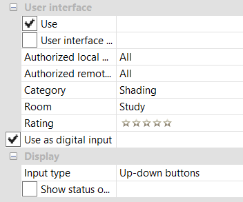 Example Screenshot Of Loxone Config EIB Text Actuator Properties