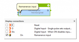 Loxone Config Remanence Input