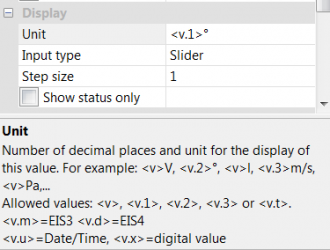 Loxone Config Digital Virtual Output Properties Display