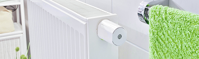 loxone smart home valve actuator bathroom