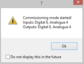 Commissioning Mode Popout 2