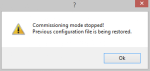 Commissioning Mode Popout 3