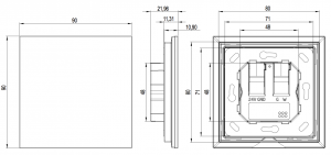 Loxone Touch Pure Tree Diagram