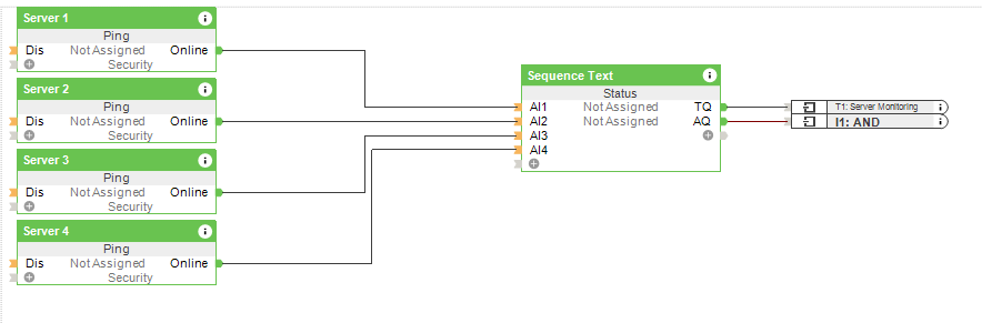 Rremote server ping sequence - Loxone Config Screenshot