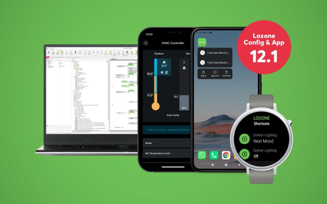 New: Loxone Config and App 12.1