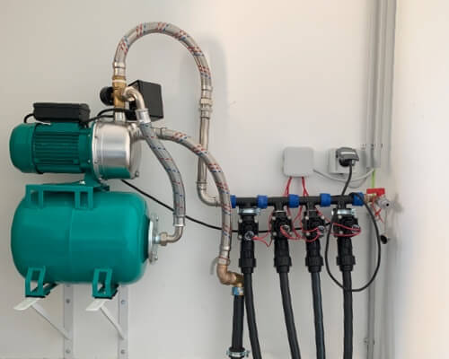 Suction Pump for automatic garden watering