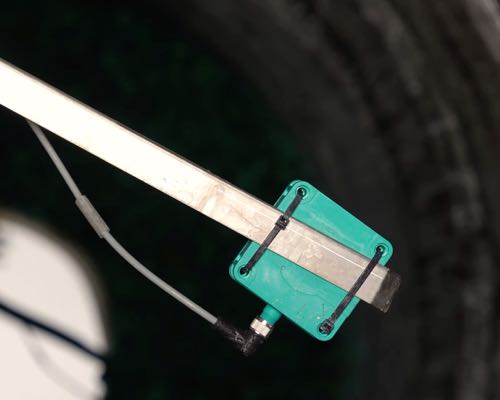 Ultrasonic sensor for automatic garden watering