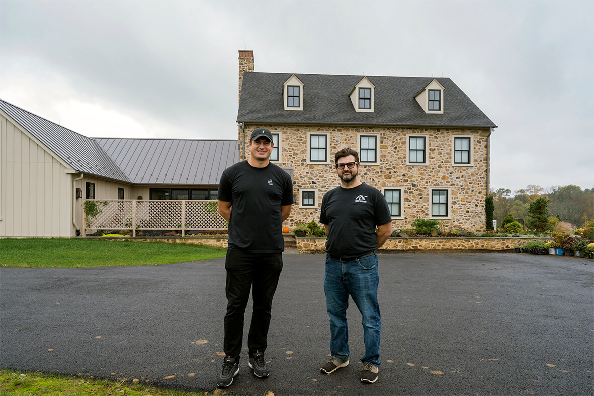 Brent Celek and Loxone Partner Scott Hirst