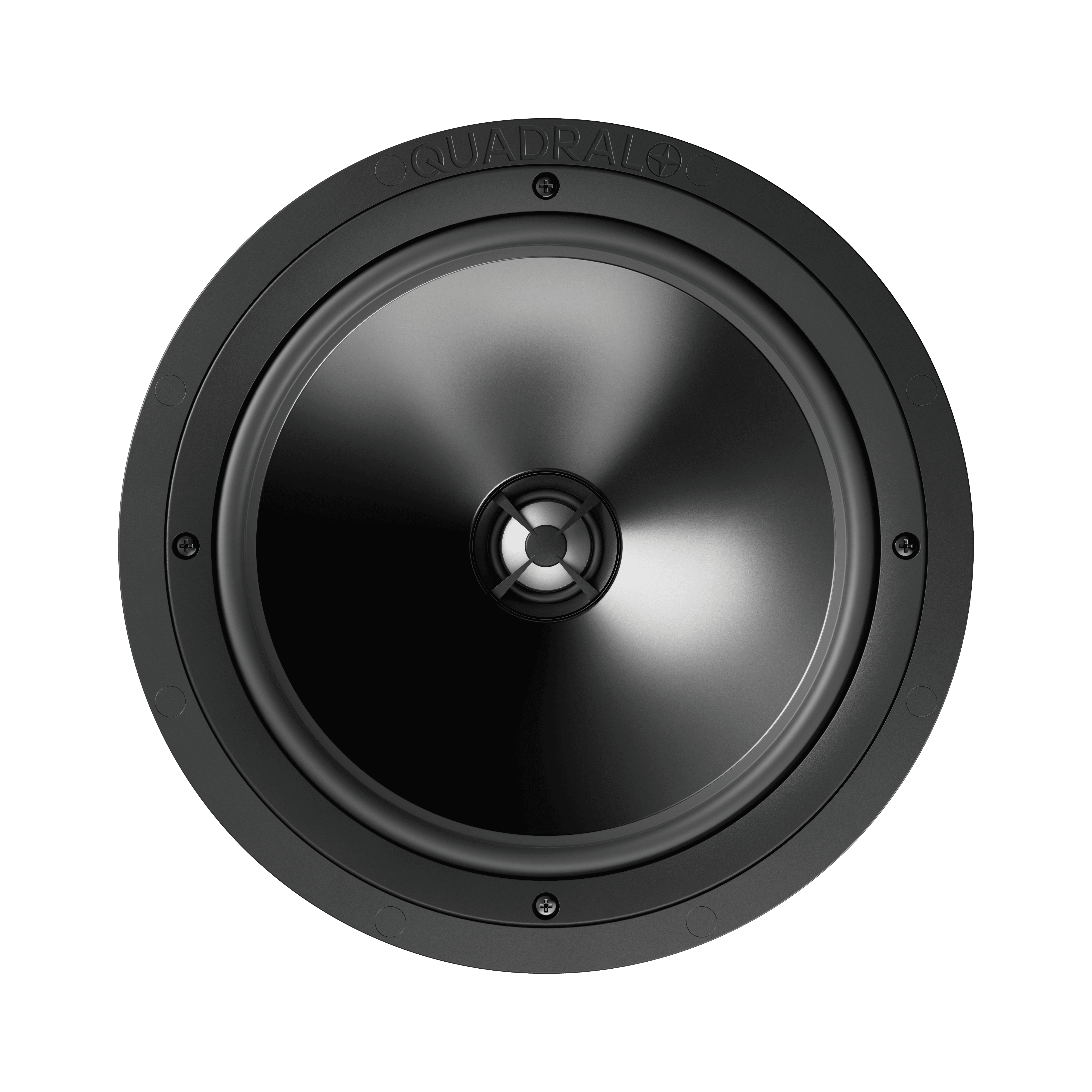 Loxone Touch Pure Flex switch in Anthracite with buttons to operate the multiroom audio system.