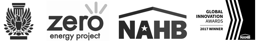 Logos for award and recognition for Loxone