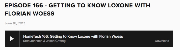 Loxone On Air at HomeTech.fm