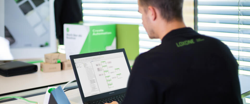 Loxone Partner programming on Loxone Config