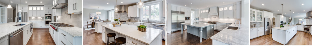 Loxone kitchen lighting collage