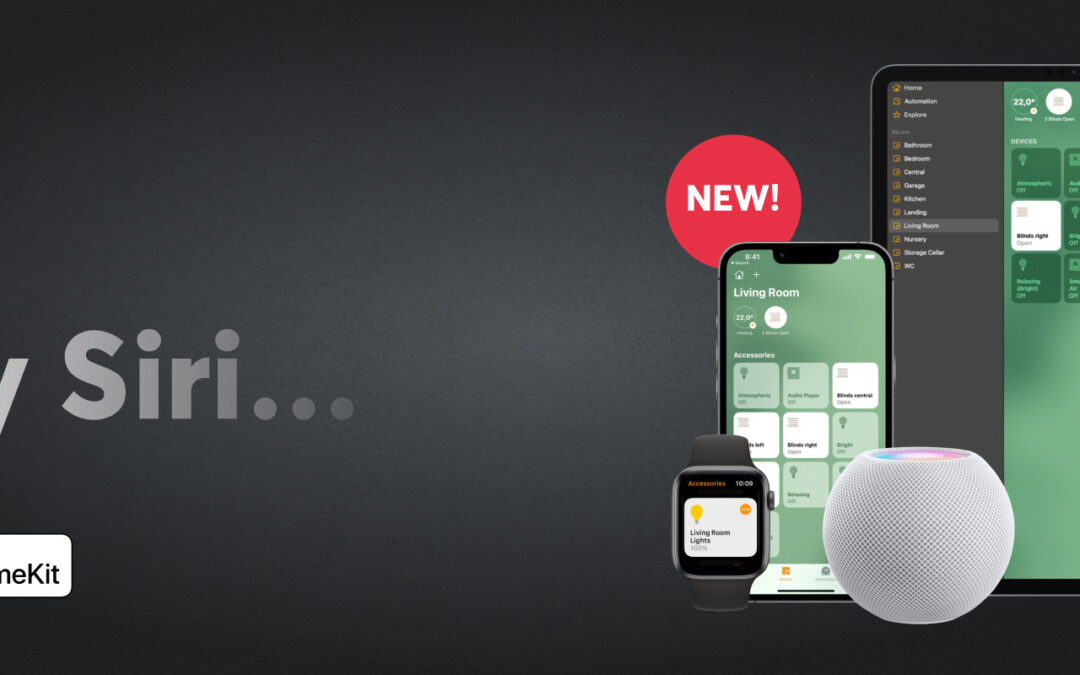 Now working with Apple HomeKit