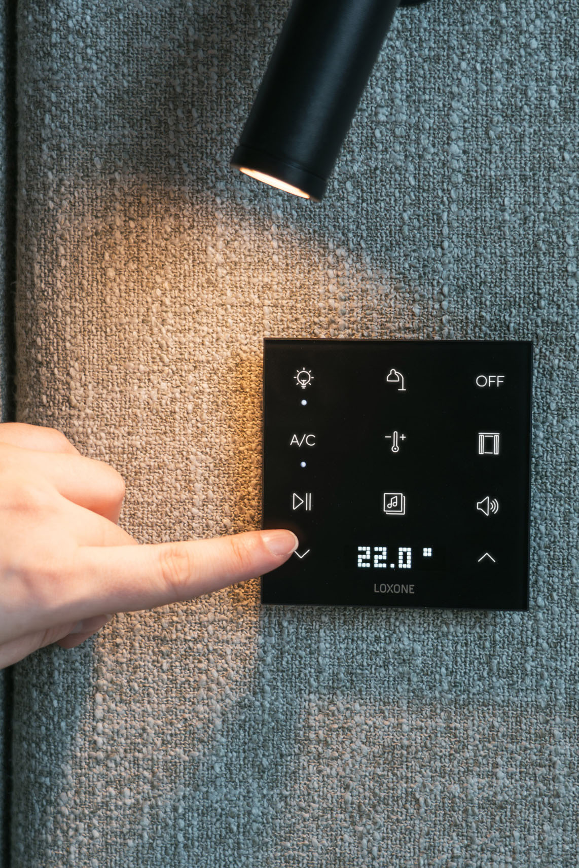 Smart Climate Control for Hotels Touch Pure 