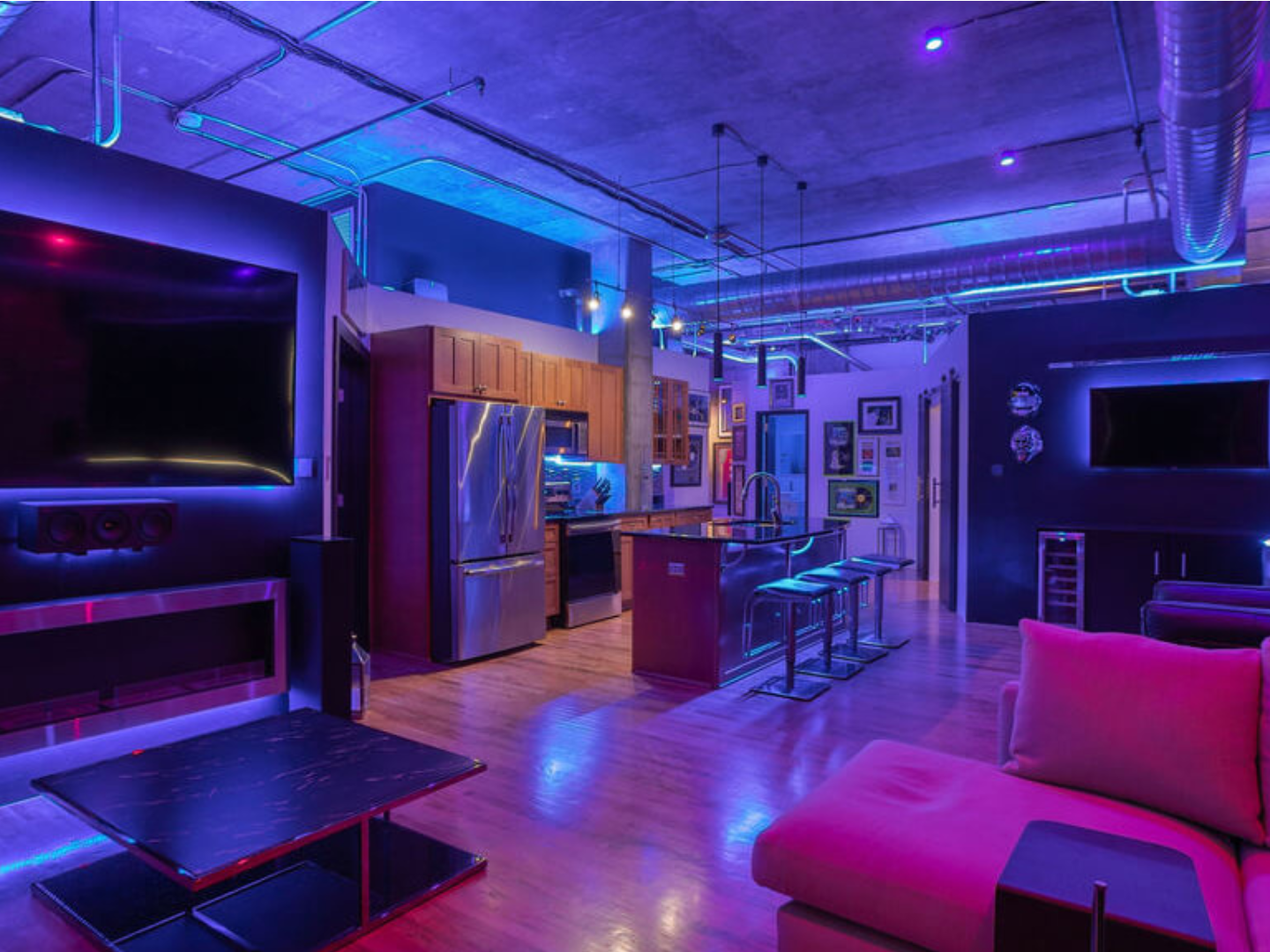 Industrial Loft by Loxone for Apartments