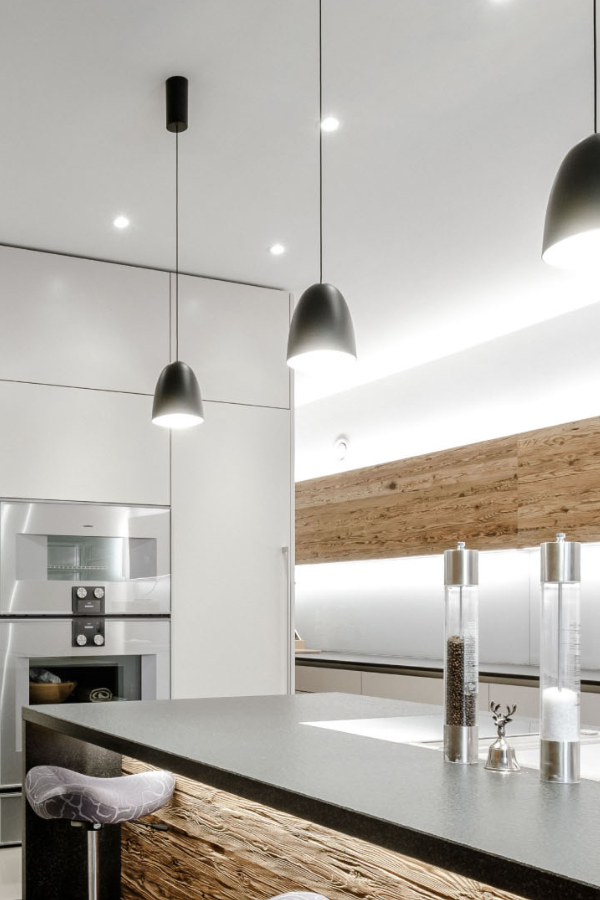 a touche lighting system replacement in a kitchen
