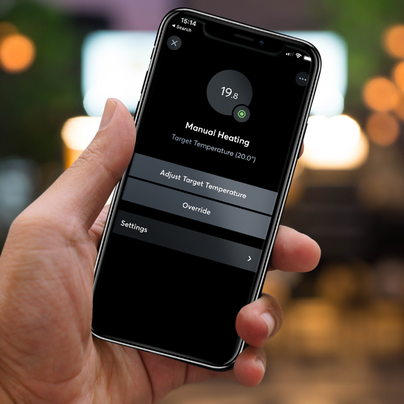 smart climate control via app