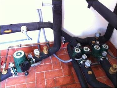 instalación solar térmica