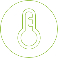 Ventilación según temperatura Ventilación según temperatura