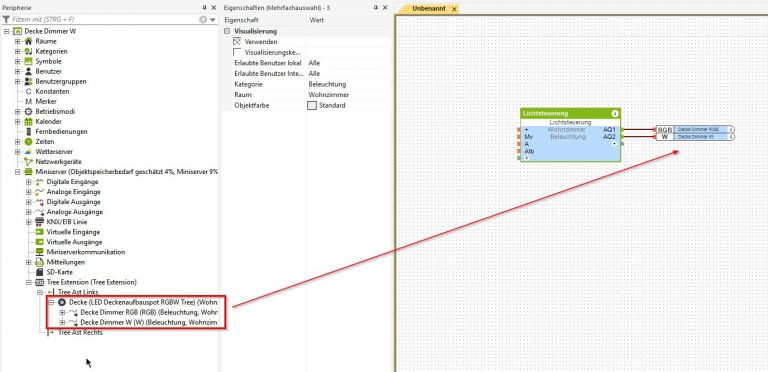 Inbetriebnahme-Aufbau-LED-Spot-RGBW-Tree_4-768x372