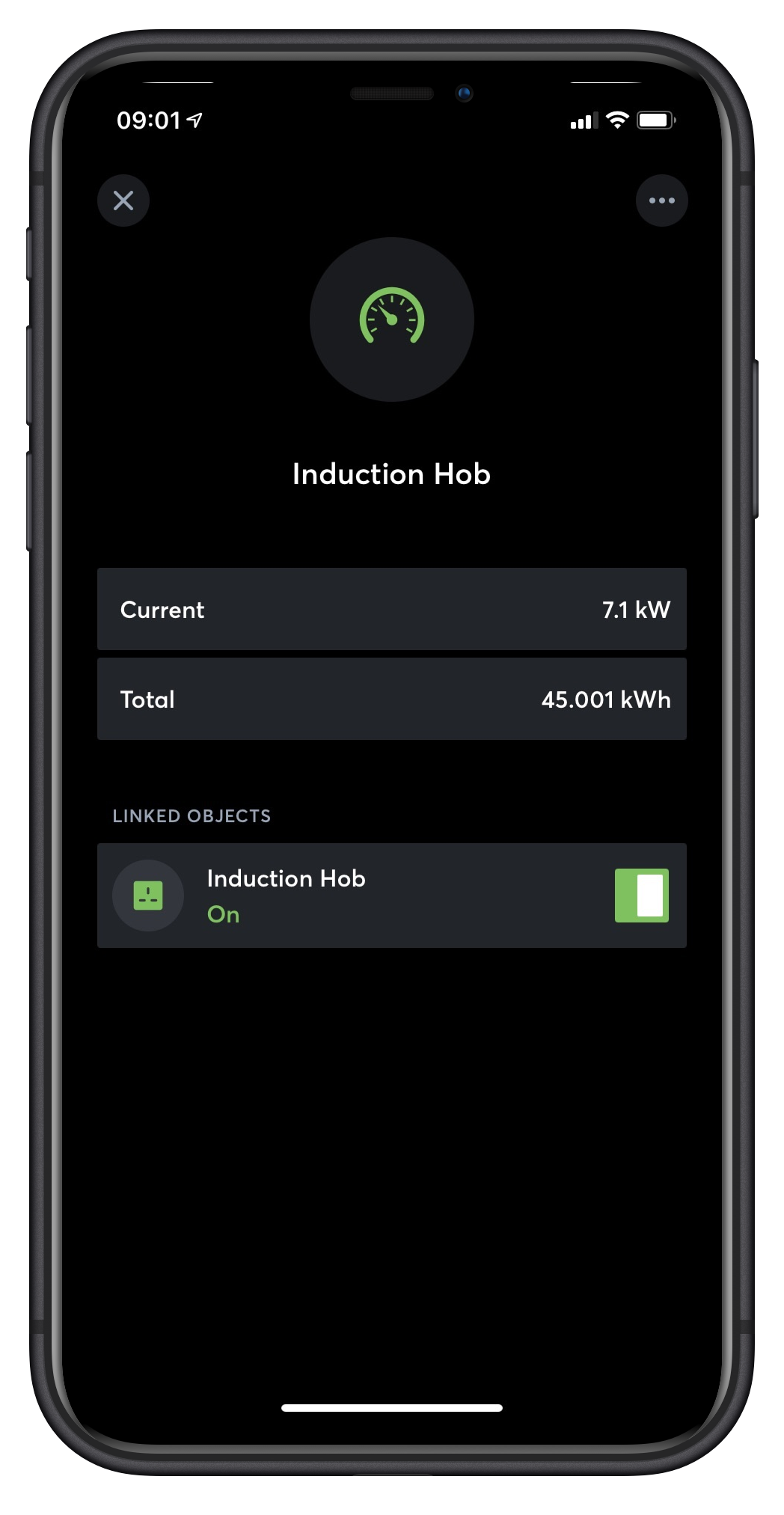Loxone App Baustein Verlinkung