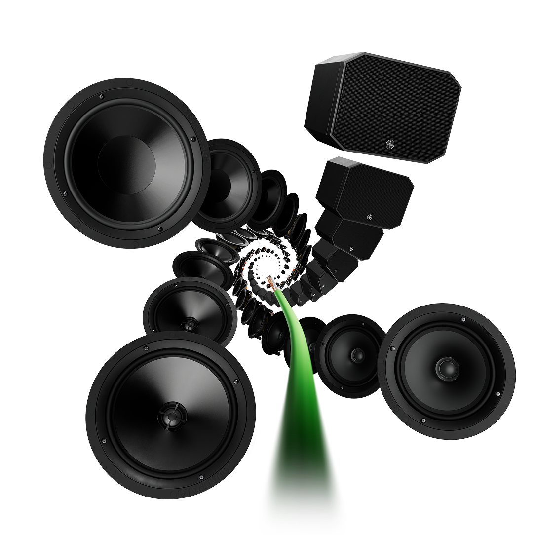 Speaker mit Tree Turbo Verkabelung