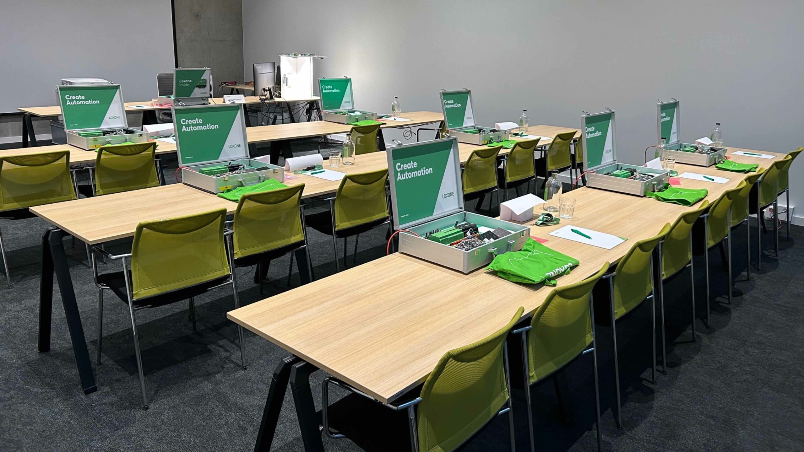 Loxone Germany, Seminarraum