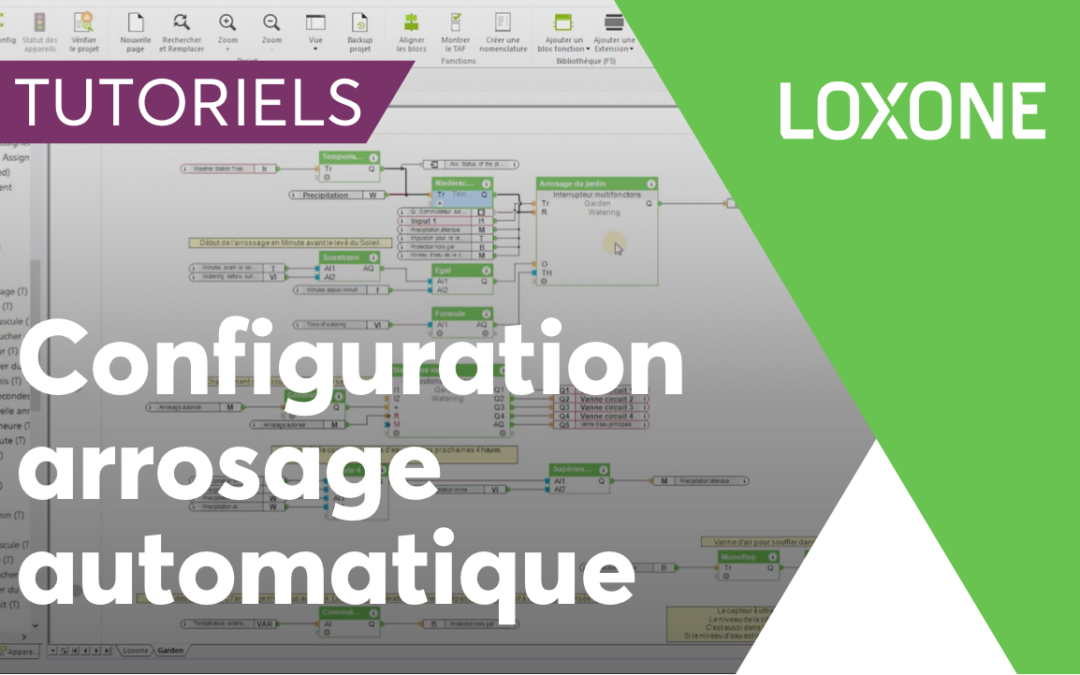 10 Projets qui n&rsquo;ont besoin que d&rsquo;un Miniserver – Partie 4 :  Arrosage automatique