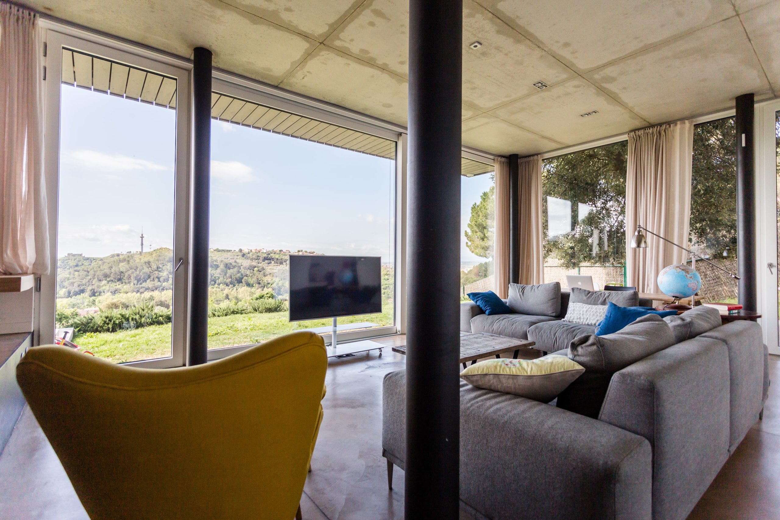intérieur d'une maison passive