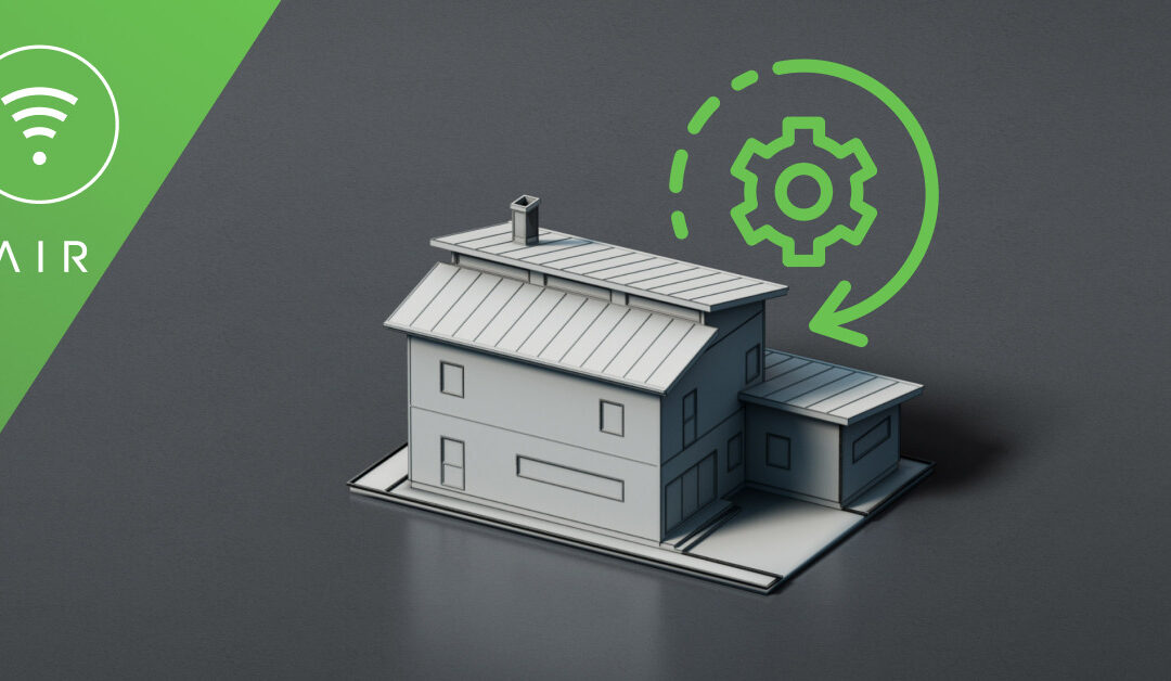 Rénovation flexible et rapide avec la technologie Air Loxone