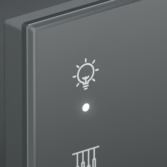 Der Touch Pure Flex verfügt über drei Status LEDs