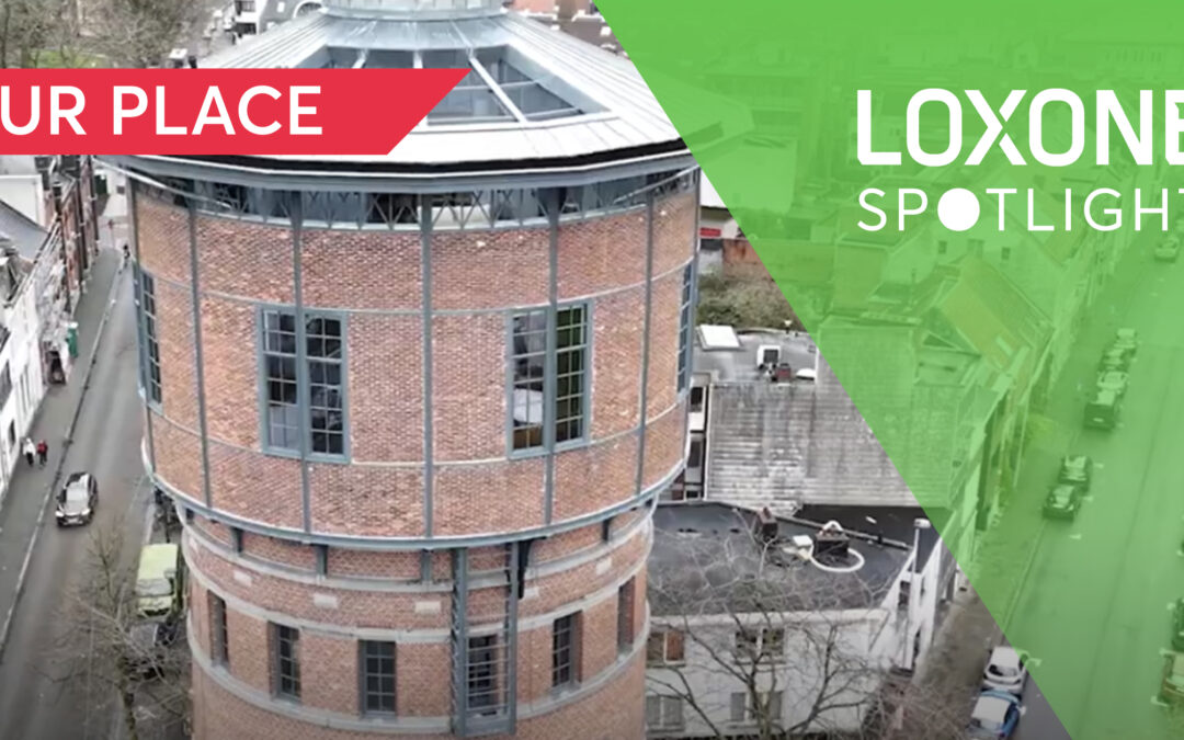 Hébergement intelligent dans un élément du patrimoine : le château d&rsquo;eau de Turnhout