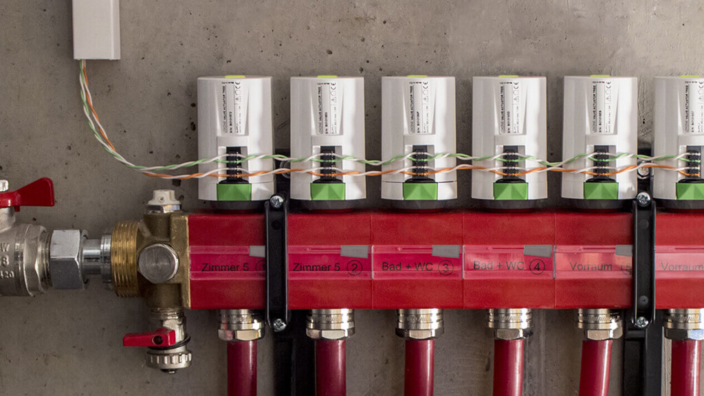 zoneregeling vloerverwarming