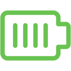 Icon Battery fully charged