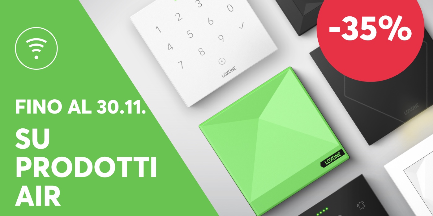 descompte productes Loxone Air