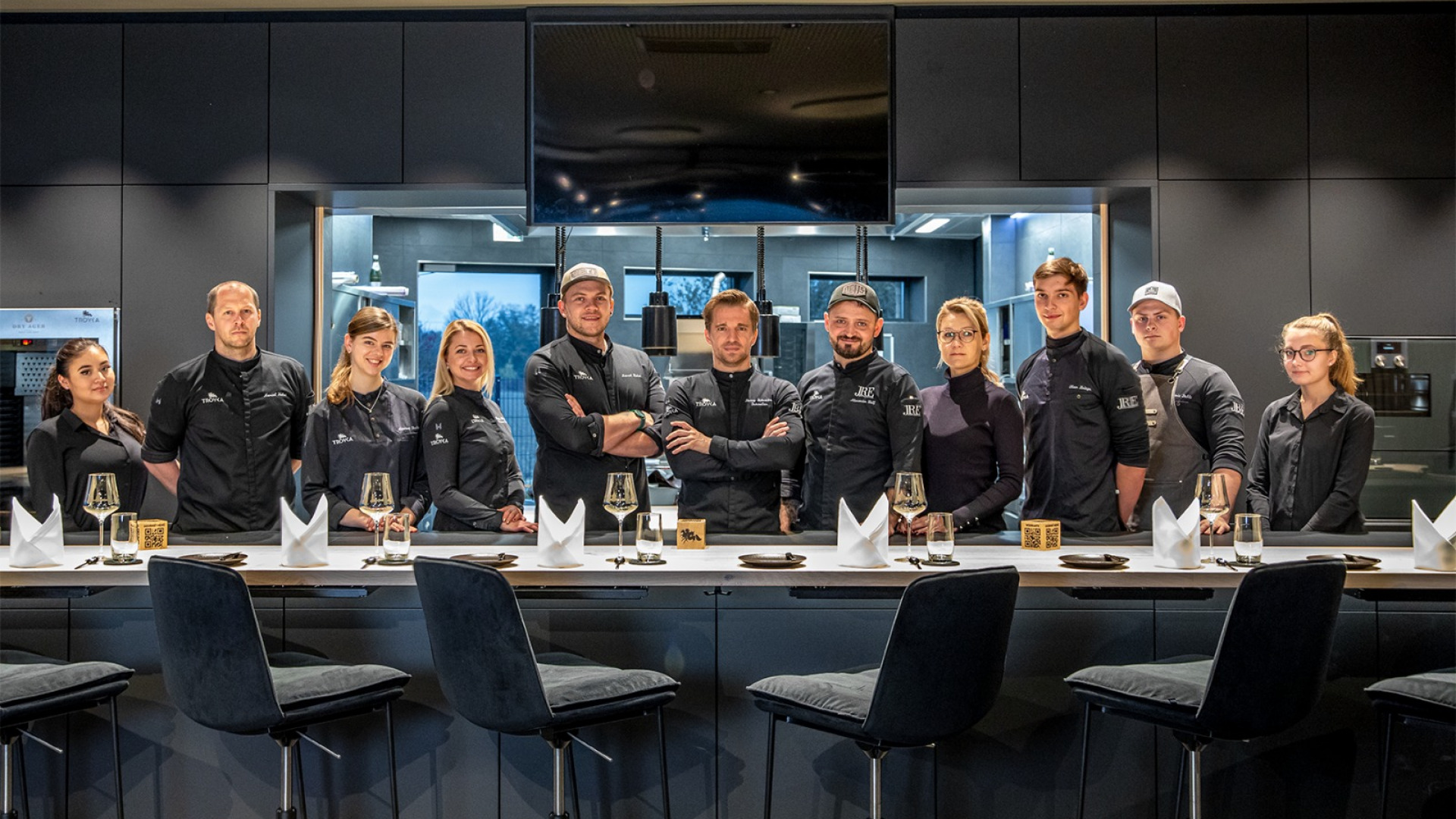 Smart restaurant TROYKA 7 smartes Restaurant Troyka