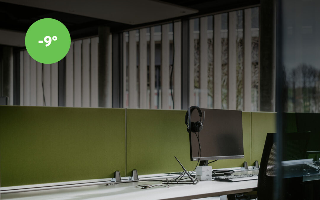 Temperatura ideale senza costi: fino a 9 gradi in meno!