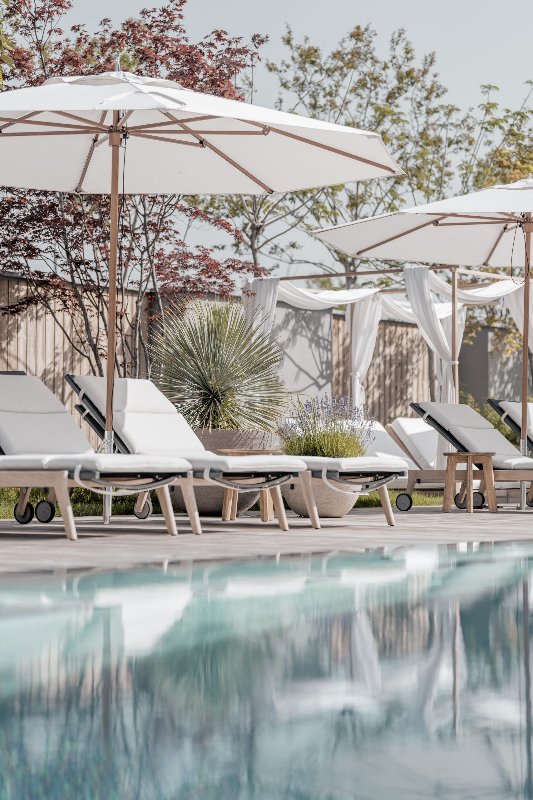 piscine esterne dell'hotel Nils am see