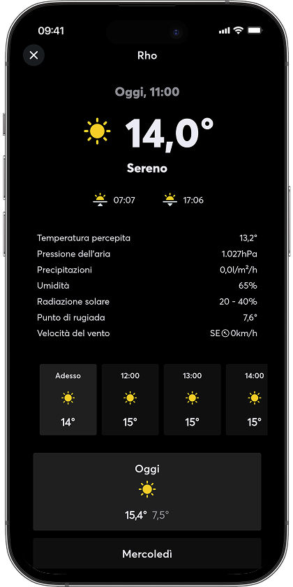Smart Home App Weather Service