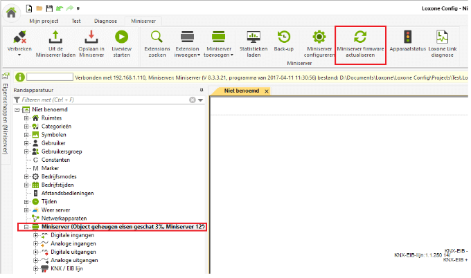 Firmware actualiseren