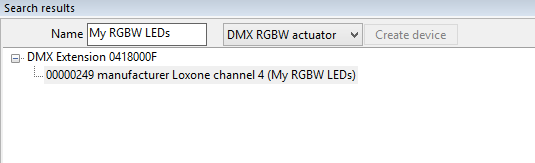 Set-up RGBW dimmer DMX stap 3