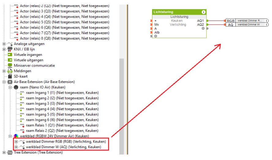 drag & drop - verlichting