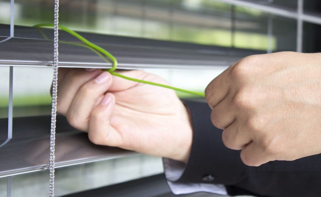 Jaloezie motor voorbereiding