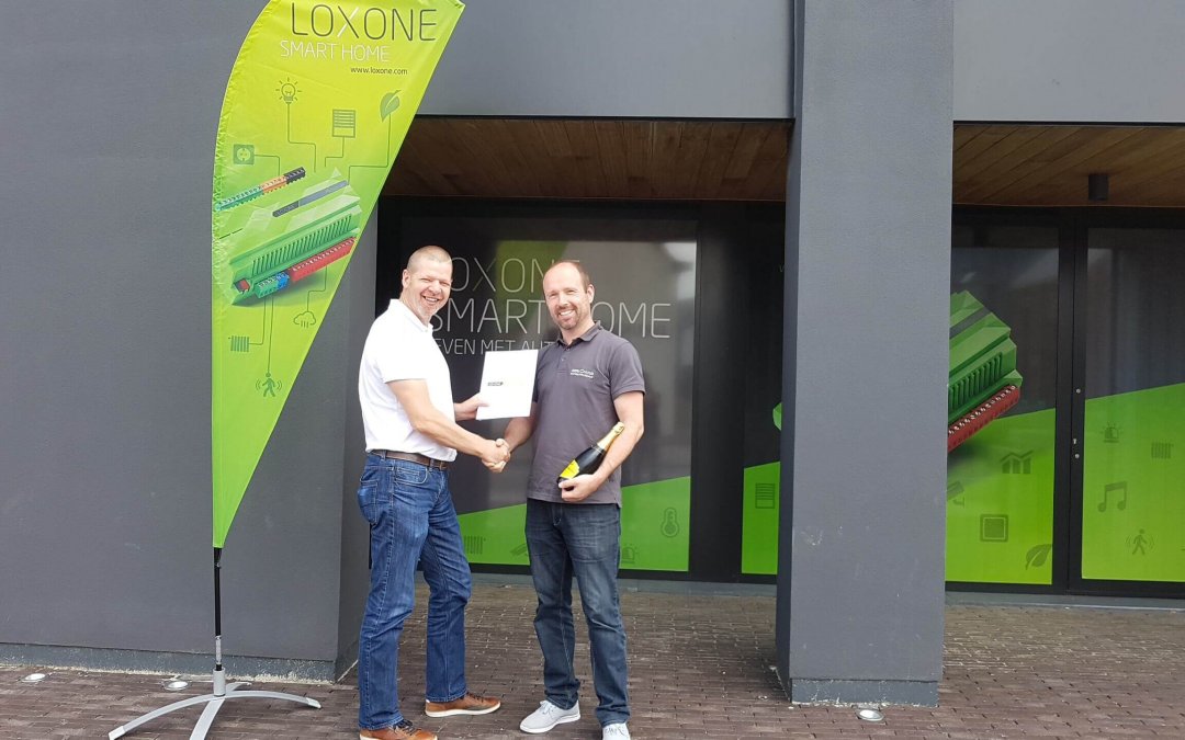 Aurora Futura wordt de derde Gold Partner bij Loxone Benelux