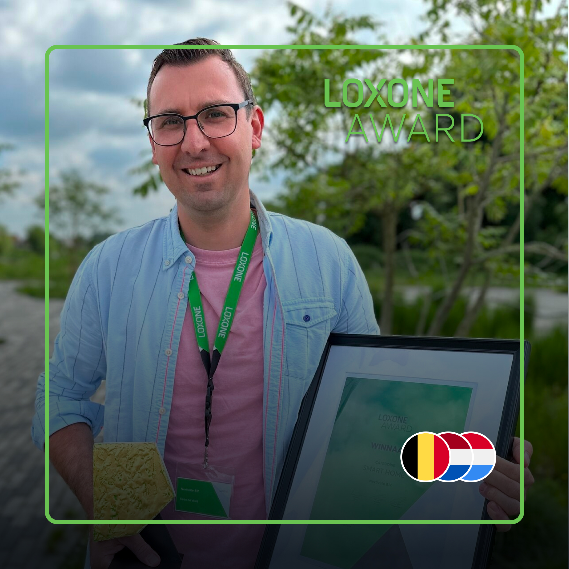 Winnaar Loxone Award 2024 - Smart Home: Nextivate BV