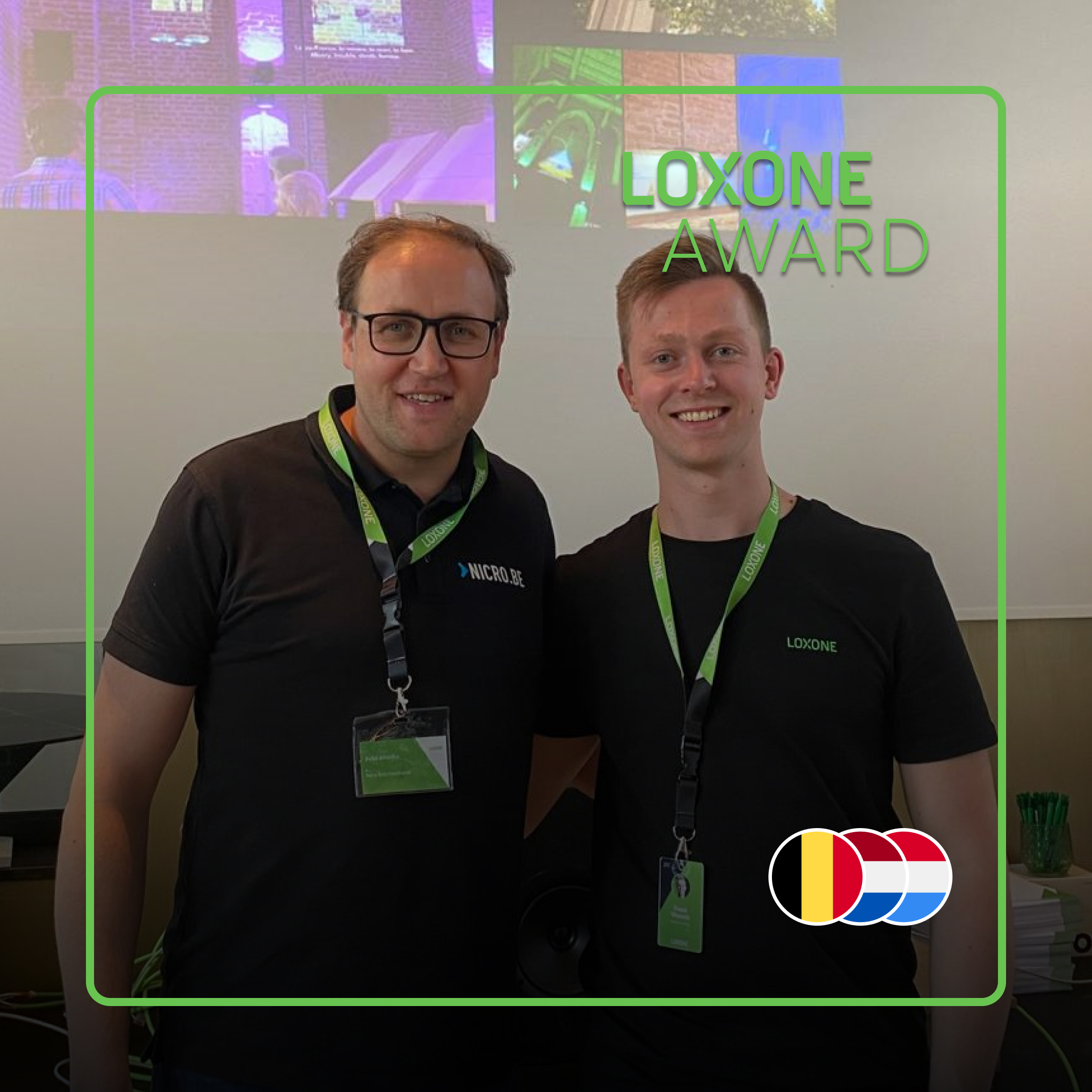 Winnaar Loxone Partner Award 2024 - Special Application: BV Nicro