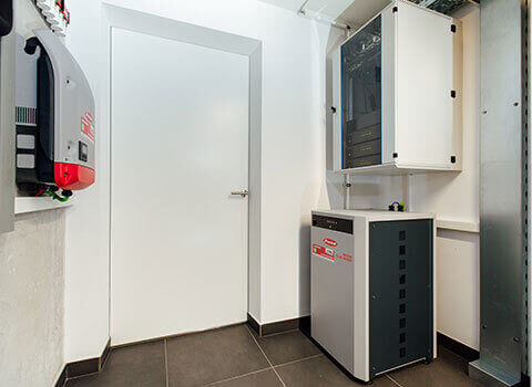 System dostępu w pomieszczeniu technicznym