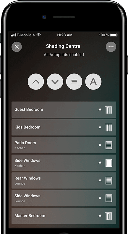 Zdalne sterowanie żaluzjami i roletami w aplikacji mobilnej